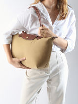 Longchamp Le pliage original Geel-vue-porte